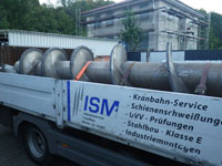 Reparaturtransport von Bohrwerkzeugen - ISM GmbH